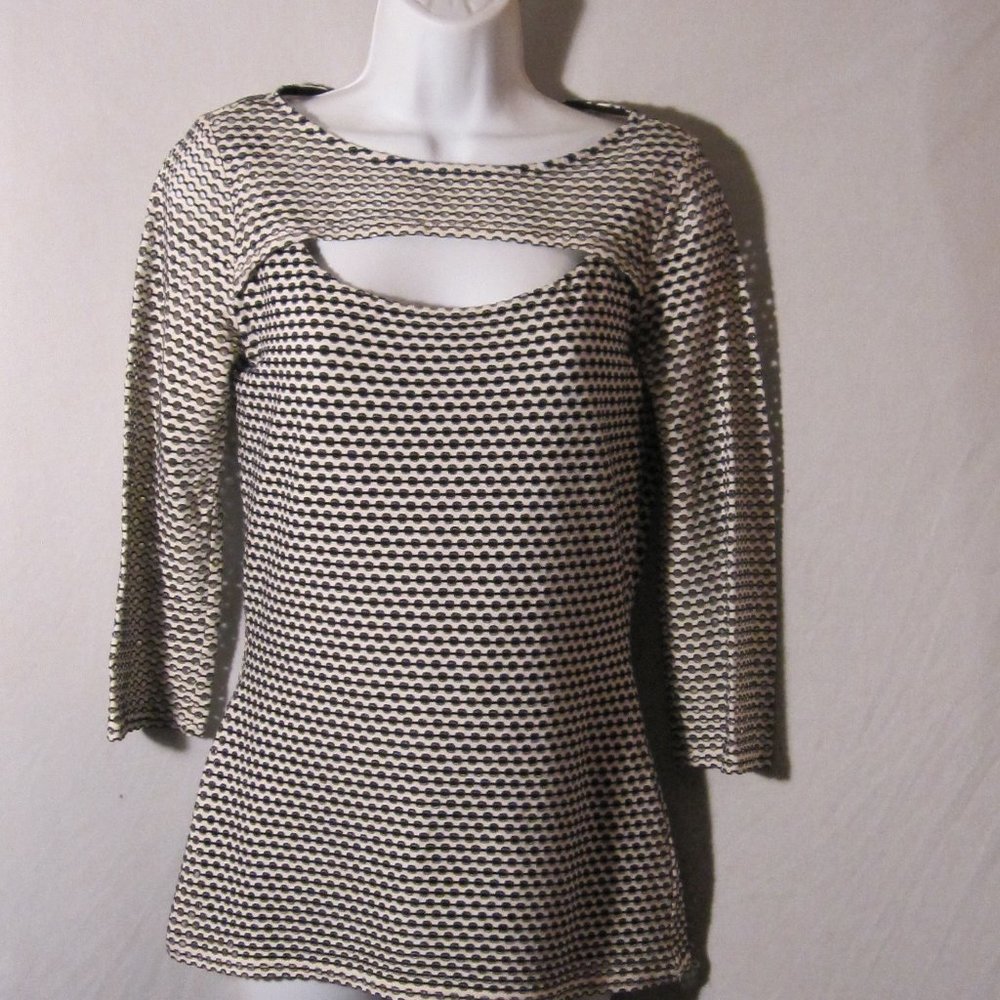 Anthro Bailey /44 Cut Out Perforated Top M
